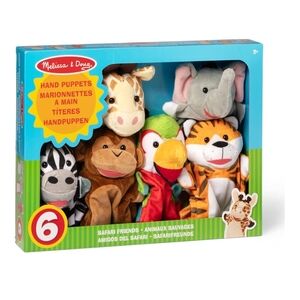 Melissa & Doug Safari Buddies Hand Puppets